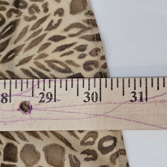 Victoria's Secret Lingerie Women's Large Cheetah Print Sheer Nightie Classiccore - Picture 8 of 8